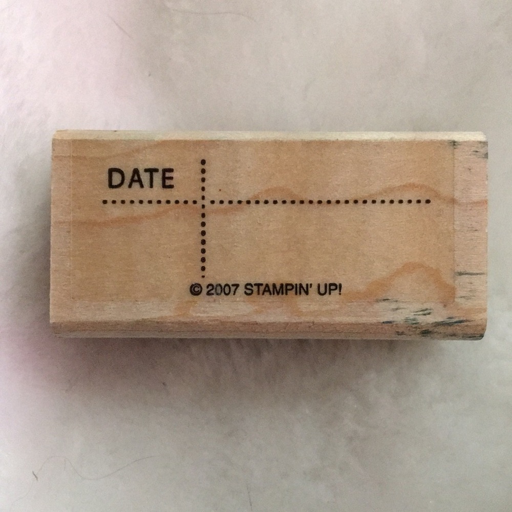 Stampin' Up! Date Stamp